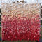 5D cloth bottom simulation flower wall background wall gradient color high-density high-rise secondary wedding decoration