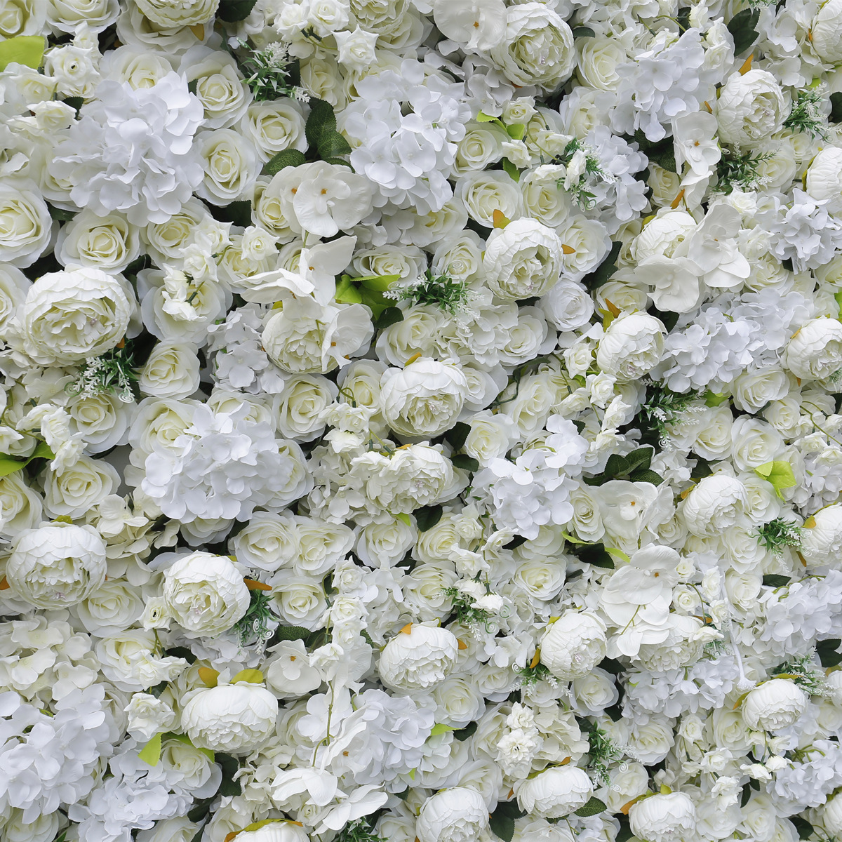 Grensoverschrijdend wit 5D doek bodem simulatie bloem muur achtergrond muur bruiloft rekwisieten internet beroemdheid studiofotografie pioen bloem muur