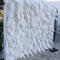 White feather wall with fabric background wedding outdoor ostrich hair decoration background flower wall