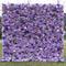 Purple cloth bottom simulation flower wall background wall Wedding wedding background wall