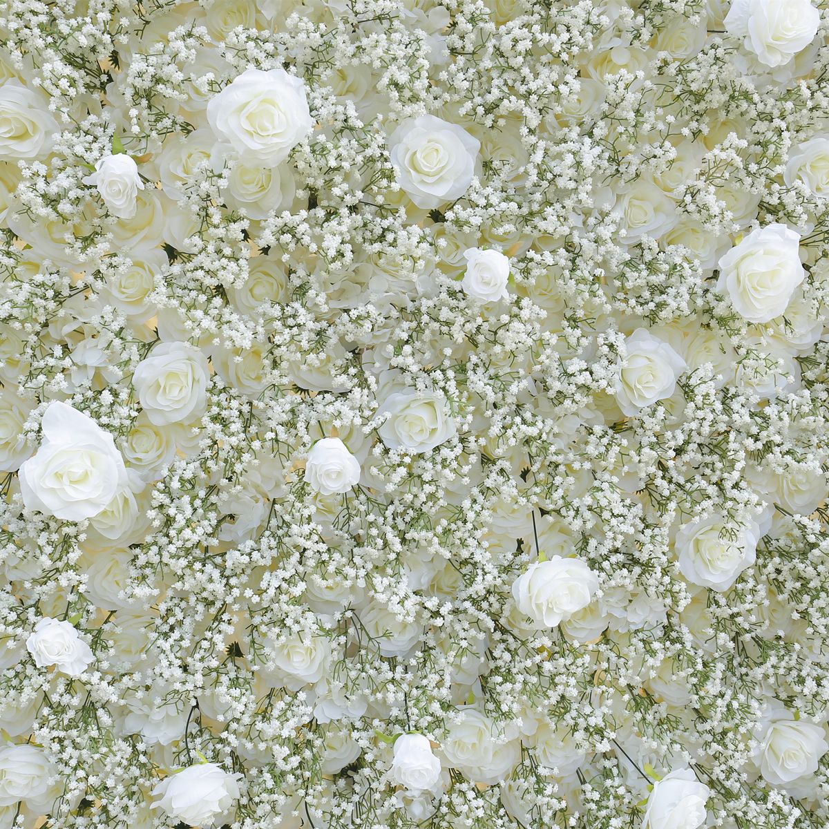 Cer complet pânză înstelată perete de flori simulat fundal perete foto fundal decorare nuntă perete