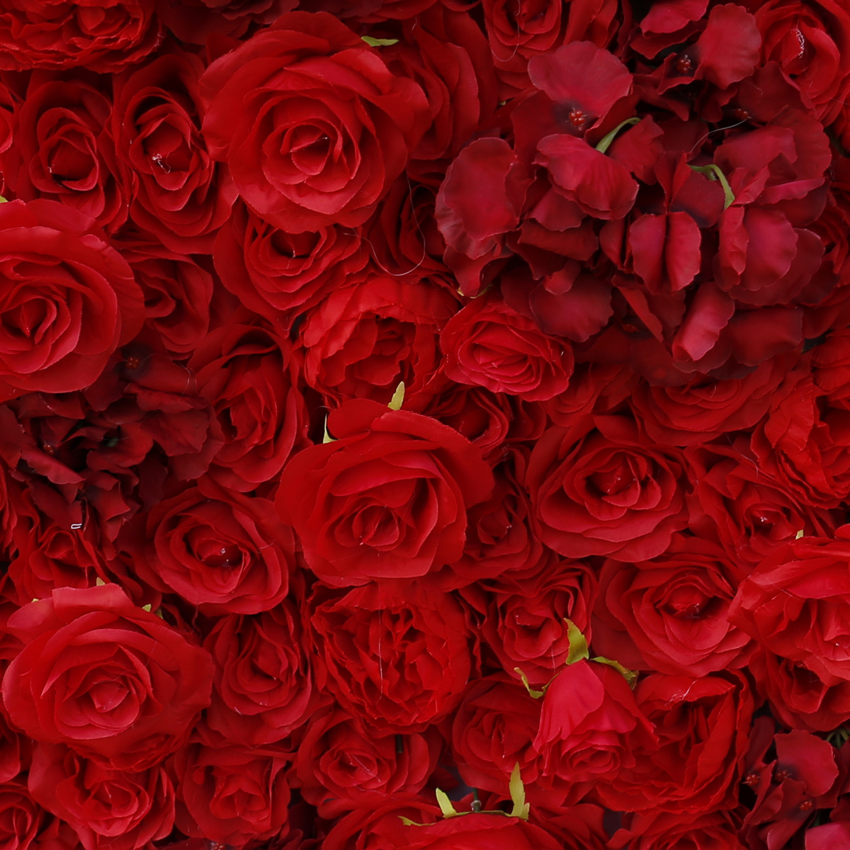 Κόκκινο γαμήλιο λουλούδι τοίχου φόντου διακόσμηση τοίχου γάμου διακόσμηση βιτρίνας εμπορικού κέντρου