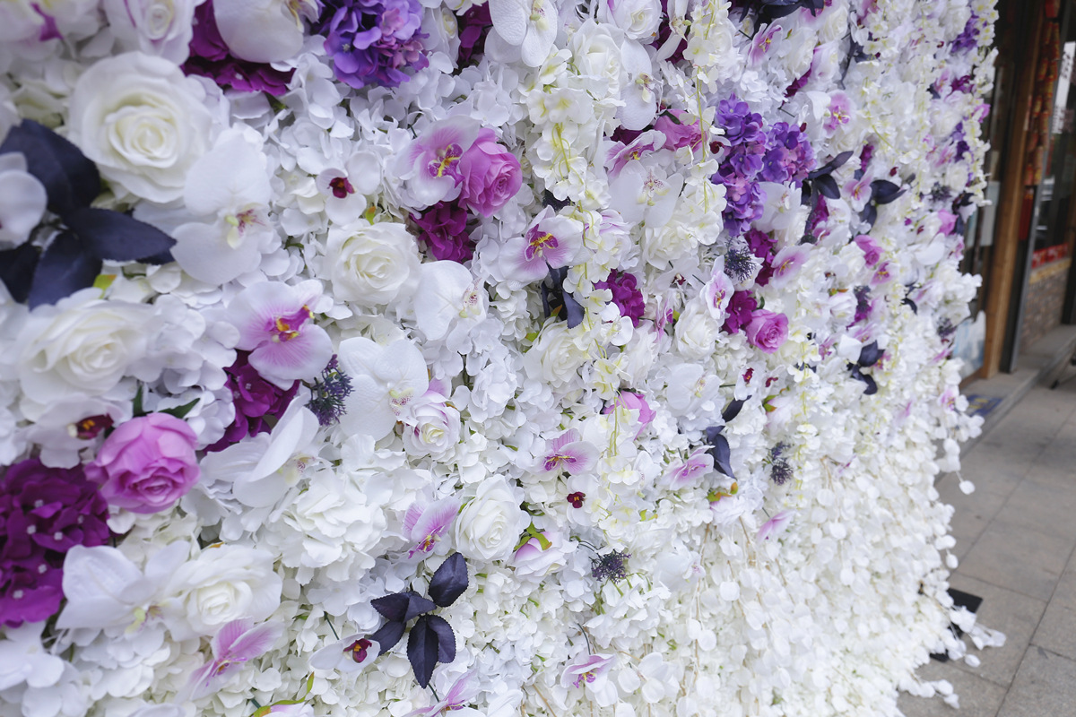 Lila gradiens ruhával alsó szimuláció virág fal háttér fal szabadtéri tevékenység táj