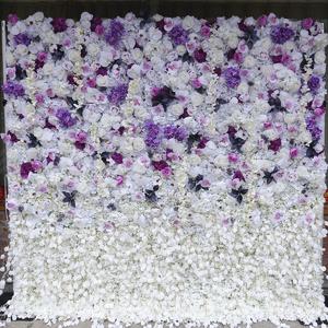 Фіолетовий градієнт тканини нижній моделювання квітка стіни фон стіни відкритий діяльності декорації