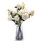 Artificial Rich and Noble Ocean Peony Single Branch Brazilian Rose Peony Wedding Decoration Artificial Flower Vase Flower Arrangement