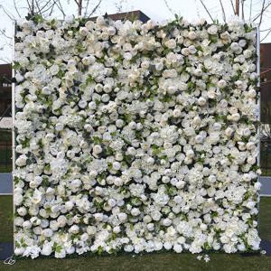 Біла тканина знизу квітка стіна фон стіна Весільна симуляція квітка Весільний торговий центр віконне оформлення фон квітка півонії стіна