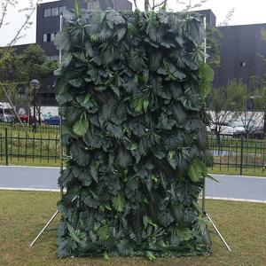 Cloth bottom simulation plant wall, green plant wall, fake lawn, mall entrance and storefront decoration
