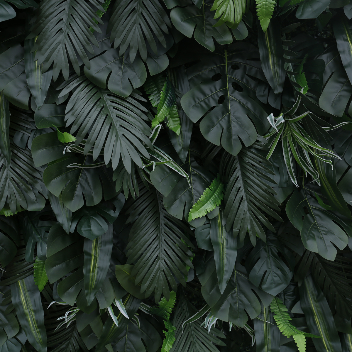 布底シミュレーション植物壁、緑の植物壁、偽の芝生、モールの入り口と店頭の装飾