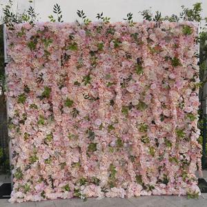 Рожева тканина нижня симуляція квітка стіна фон стіна Amazon зовнішня торгівля 5D весільний прийом прикраси