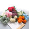 High quality hot selling style simulation circular artificial flower table vase flower arrangement indoor decoration
