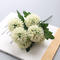 High quality hot selling style simulation circular artificial flower table vase flower arrangement indoor decoration