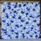 Artificial Blue cloth bottom simulation flower wall