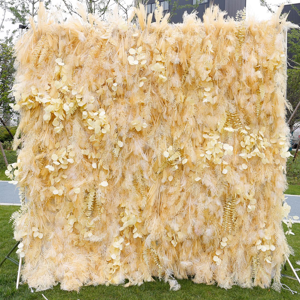 Штучна тканина серії Wusong з імітацією квіткової стіни