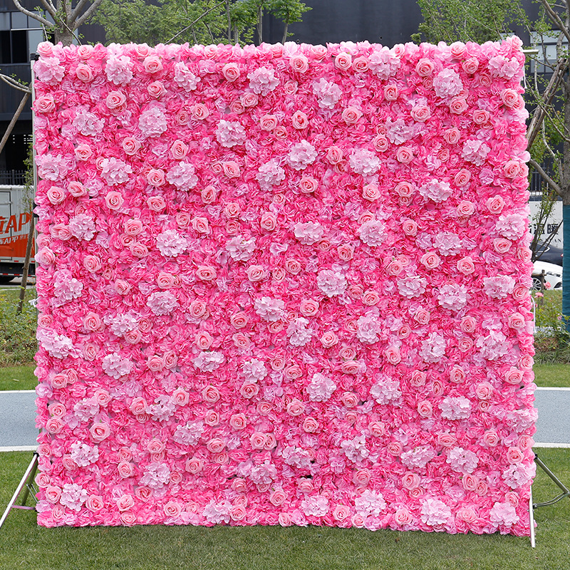 Simulation flower art background decoration flower wall