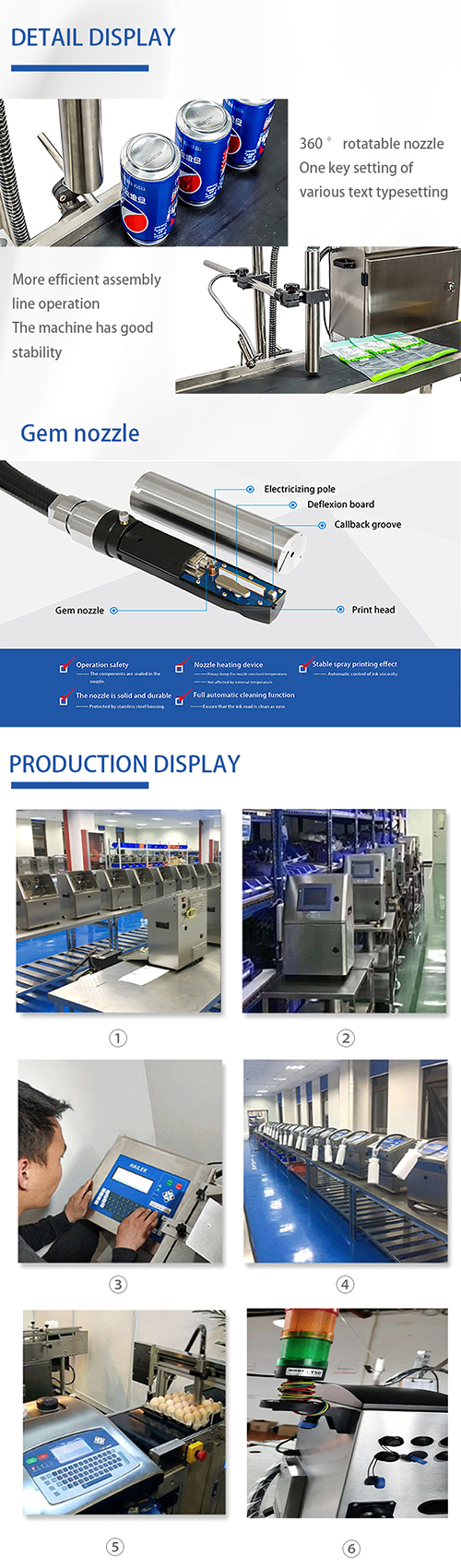 Wire And Cable CIJ Printer