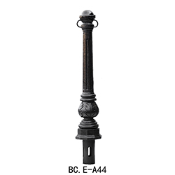  Casting Ductile Iron Bollard Road Safety Stake Street Post Block Bollard 