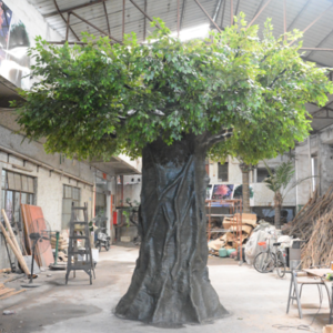 Großer künstlicher Banyan-Baum für den Innenbereich, Landschaftsbau, Hersteller von künstlichen großen Banyan-Bäumen