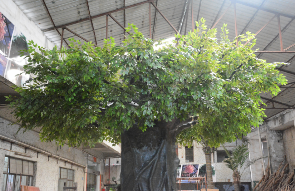 Huge artificial banyan tree for indoor and outdoor decor