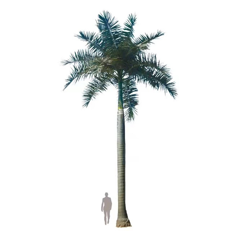 Artificial coconut tree custom foreign trade outdoor Artificial coconut tree landscape engineering