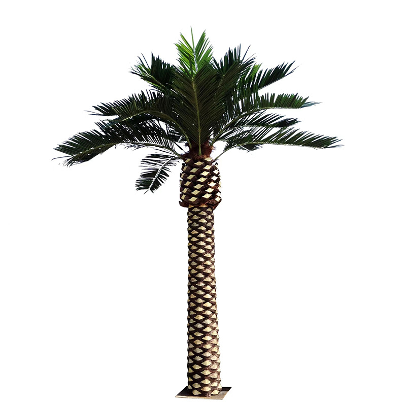 Sztuczne drzewo kokosowe króla na zewnątrz sztuczne drzewo kokosowe architektura ślubna