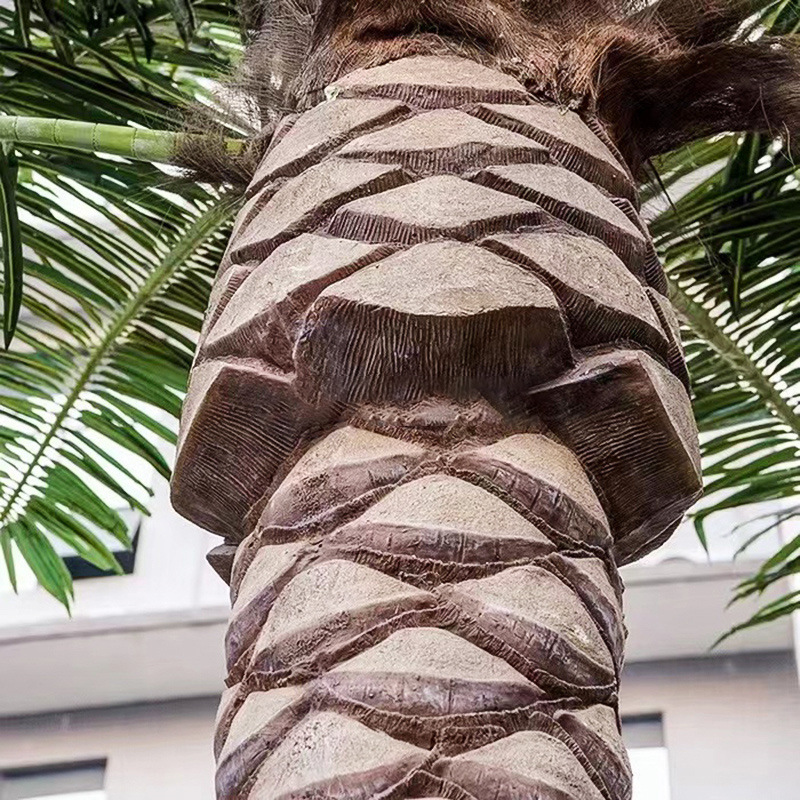 Artificial King coconut tree outdoor