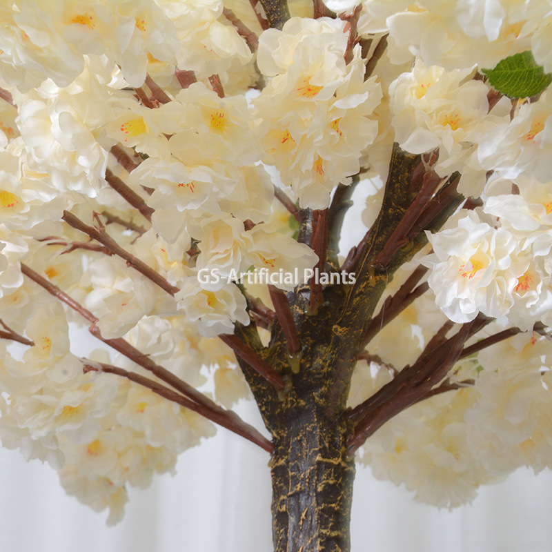 Artificial cherry blossom tree simulated blossom flowers tree for indoor wedding decoration