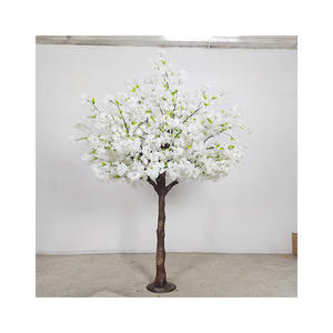 China Large scale simulated cherry blossom made of plastic artificial cherry tree decorated with trees in shopping malls and scenic areas manufacturers, suppliers