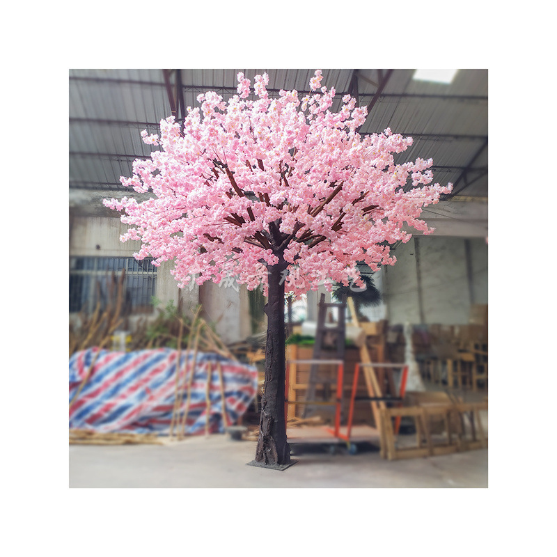 Veľký umelý stromček z čerešňového kvetu v japonskom štýle interiérové ​​a exteriérové ​​dekorácie a záhradné dekorácie