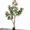 GS-YLS08-1 height 126cm 4 branches 9 fruits garden supplier artificial magnolia plant artificial magnolia trees