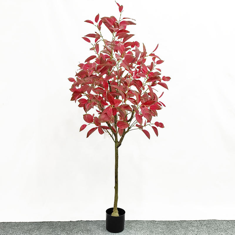 GS-ZS09-1 height 145cm 6 branches Factory Handmade Hot sales Artificial Realistic Camphor Tree For Decor