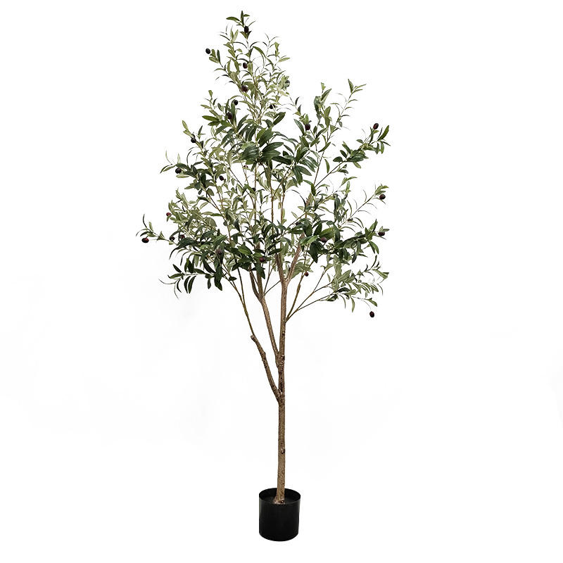 American People Likes Real Touch 5Ft Artificial Plants Olive Tree For Home Office Coffee Shop Indoor Decoration