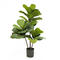 New Style Artificial Plants 55cm Fiddle Leaf Fig Tree Artificial Ficus Lyrata Tree For Home Garden Park Decoration