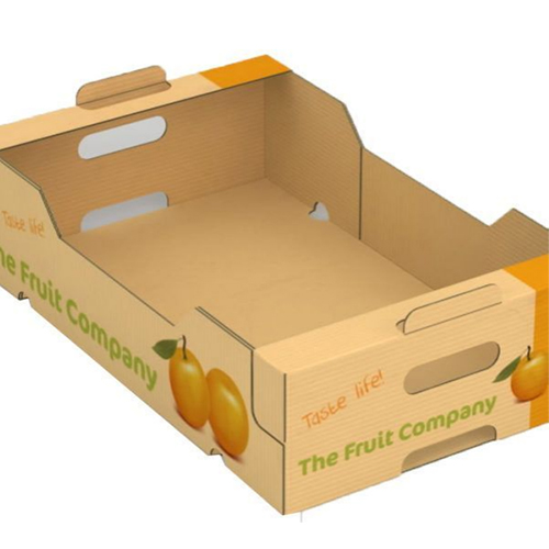  Mga Nakalamina na Cardboard na Mga Kahon ng Packaging ng Pagkaing Prutas 