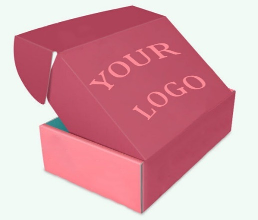  Özel Logo Tasarımlı Renkli Nakliye Karton Kutuları 