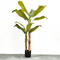 Home And Garden 110Cm Artificial Banana Potted Plant High Simulation Lifelike Faux Bananas Tree For Sales
