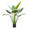 Factory Wholesales Hot Selling Plastic 90cm 9 Leaves Artificial Plants Tree For Sale