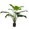 Factory Wholesales Hot Selling Plastic 90cm 9 Leaves Artificial Plants Tree For Sale