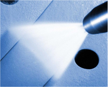  Ultra-hi klein pyplyn hidro-straal-straal skoonmaak Banshee-spuitstuk 