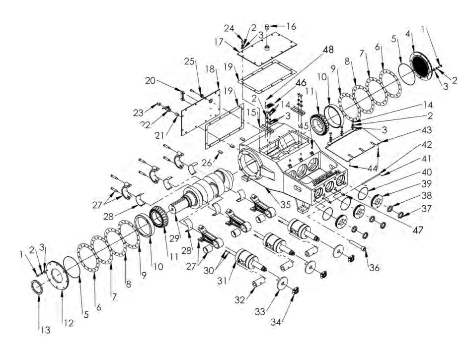  20000psi Hydro Jet sirtni tozalash mashinasi qismlari 4220 Manifold 