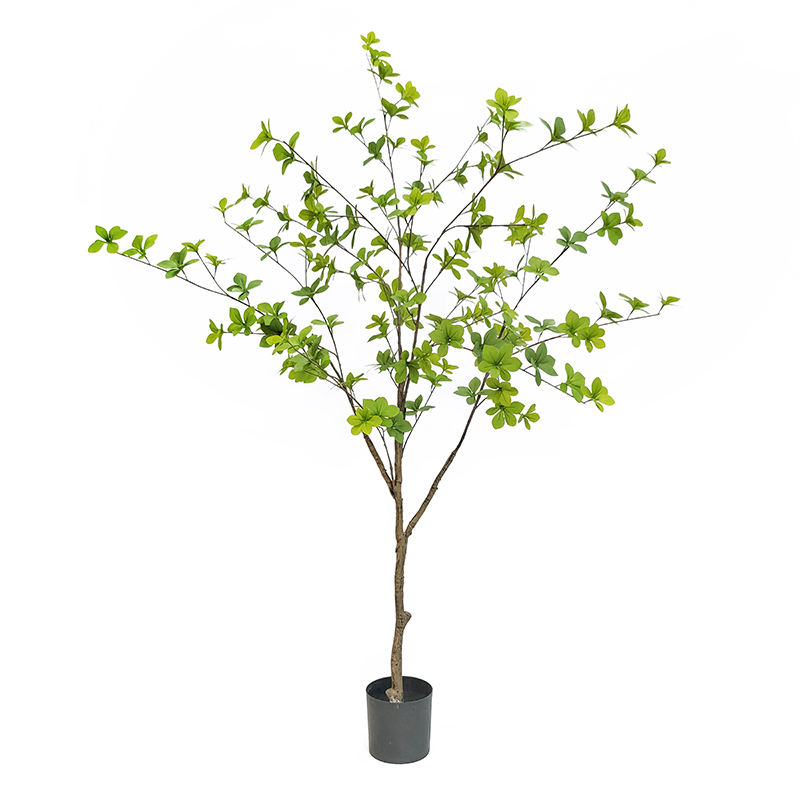 Factory Sale Real Touch 140cm Artificial Bell Tree Simulation Plant Faux Enkianthus Perulatus Tree For Garden Home Decor