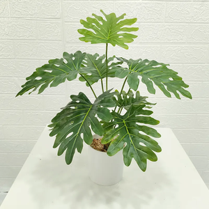 height 30cm 6 leaves indoor outdoor faux simulation artificial mini greenery potted plants artificial taro tree