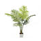 Factory Wholesales Areca Palm Tree Plastic 1m Height 9 Leaves Kwai Plant Artificial Palm Tree For Sale