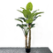 Artificial Large leaved Green Plant Simulated Potting Used for Living Room Hotel Office Decoration