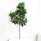 Professional made office decoration green artificial plants single branch umbrella tree for sale