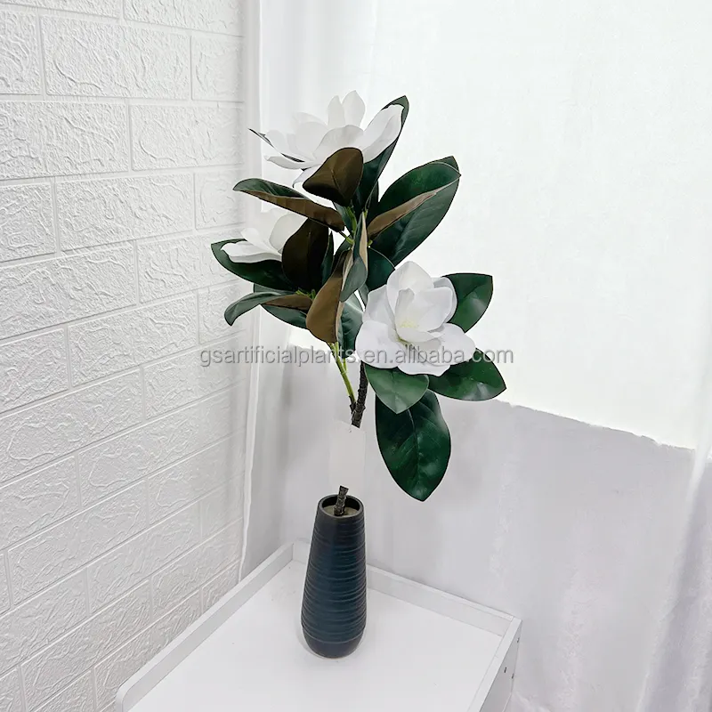 Artificial flower magnolia trees for garden indoor decor