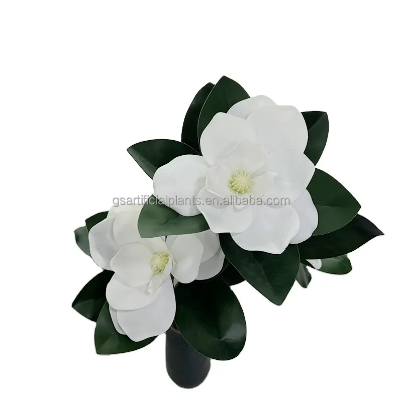 Artificial flower magnolia trees for garden indoor decor