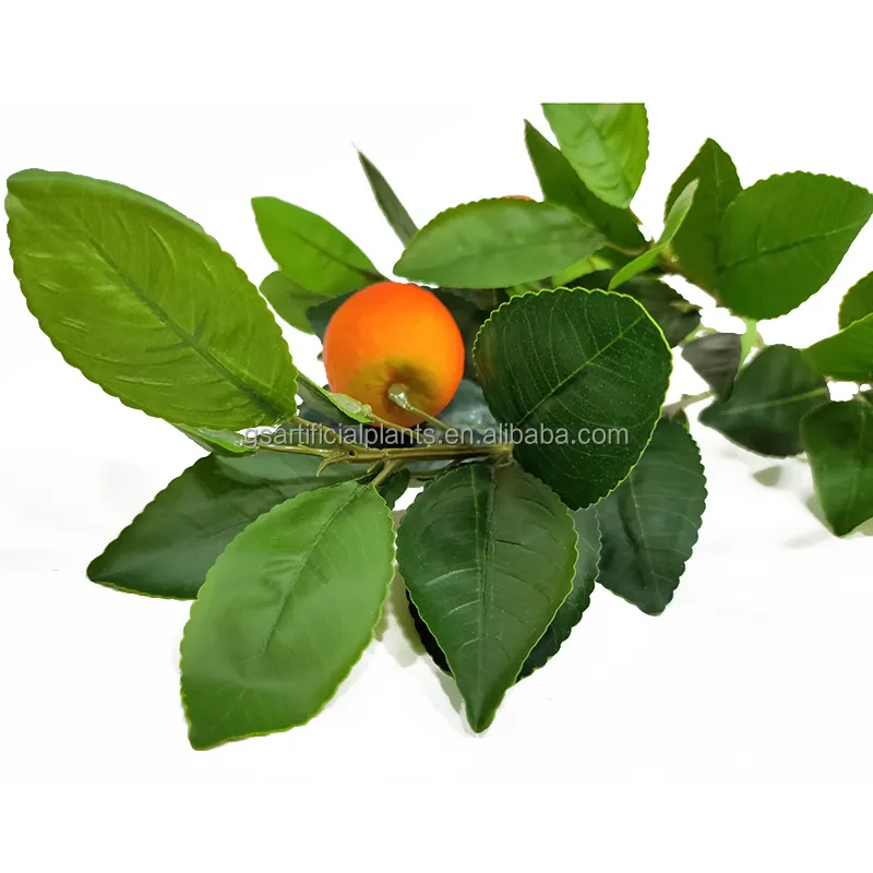 artificial orange branches for household home decoratio