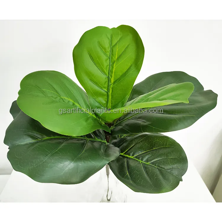 Artificial tree 30cm height lifelike fiddle leaf for wedding party event decor