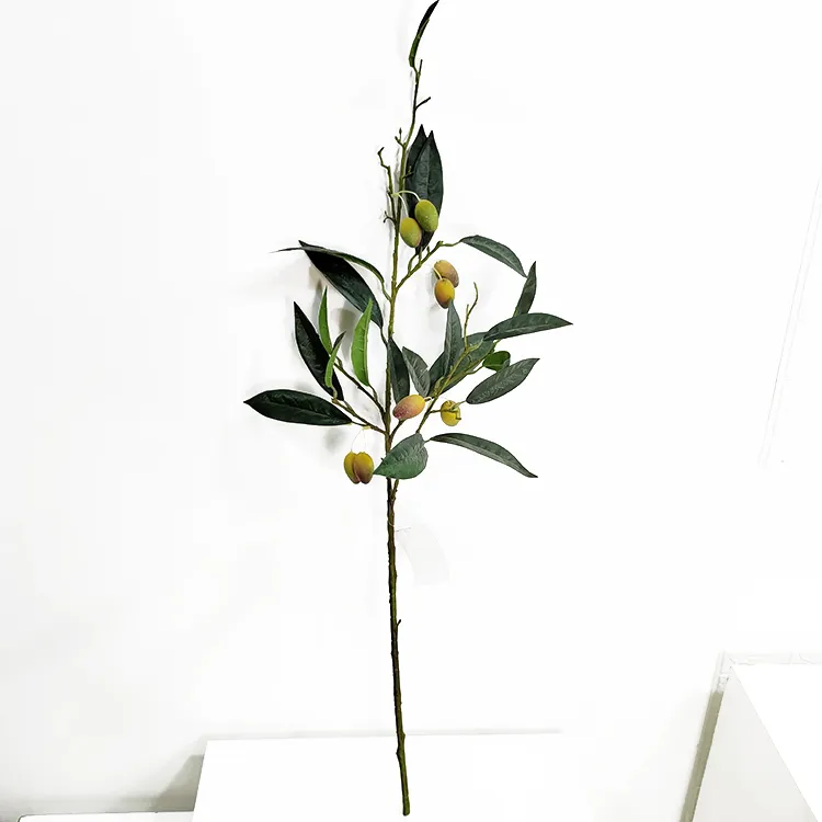 Artificial olive Foliage branches tree for shop supermarket