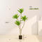 Artificial green plants lilies bamboo potted plant